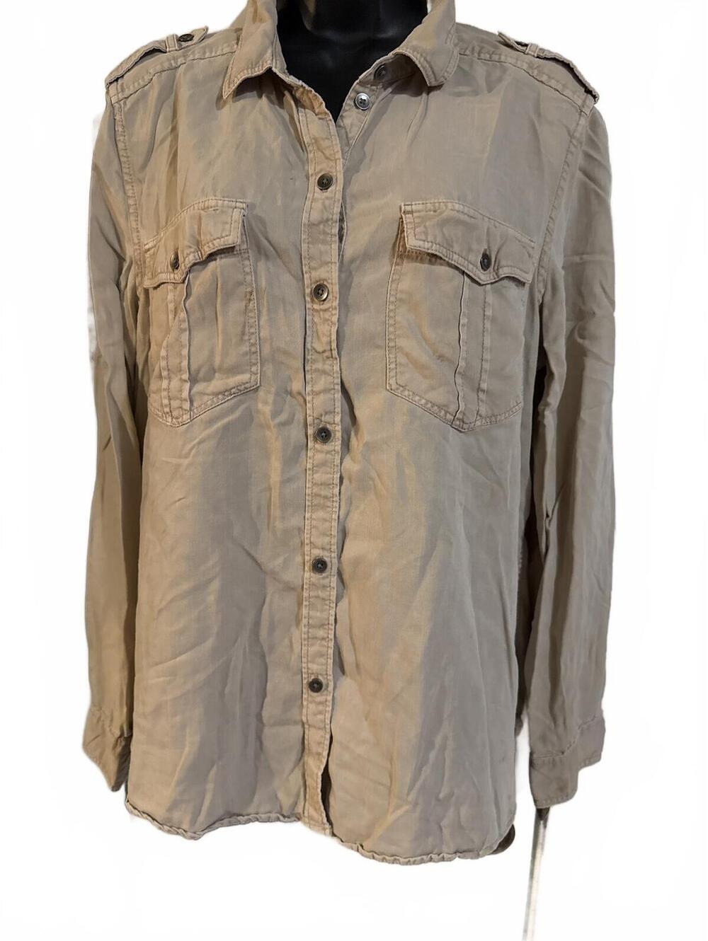 American Eagle Boyfriend fit Button up Lg